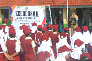 SD Negeri Anyelir 1 Depok Melepas Kelulusan Siswa Angkatan ke-38